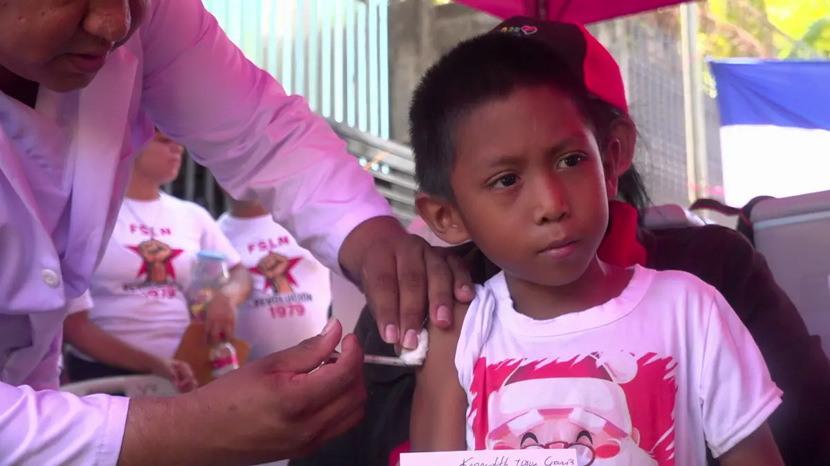 Managua: Campaña Nacional de Vacunación vive sus días centrales
