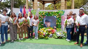 Militancia sandinista de Carazo honra la memoria de Tomás Borge
