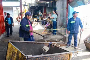 Masaya avanza con pronta respuesta tras incendio en mercado