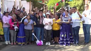Calles nuevas llevan bienestar a familias del Distrito VII de Managua