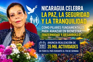 Rosario resalta la paz como motor del desarrollo nacional