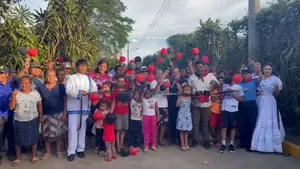 San Marcos: inauguran una obra vial más en la comunidad Tomás Borge