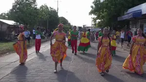 Bilwi: May Pole inicia con desfile cultural y participación comunitaria