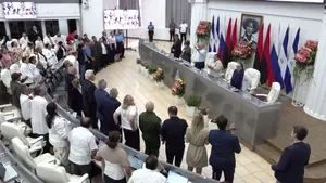 Sesión especial en conmemoración del 81 aniversario del Día de la Victoria