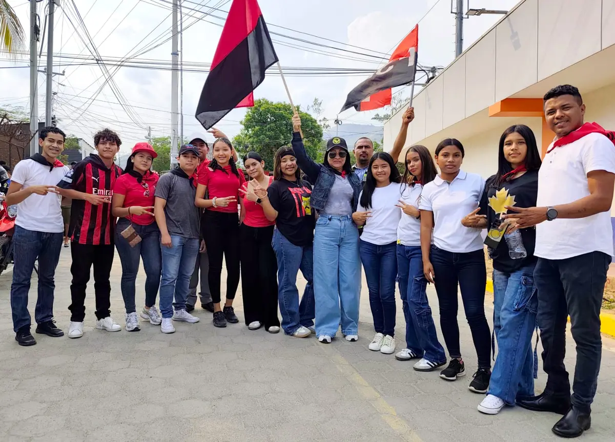 Nueva Segovia se moviliza en caminata “Nuestra Victoria es la Paz”