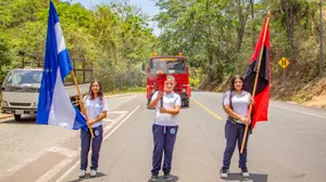 Dipilto conmemora el Día de la Dignidad Nacional con antorcha juvenil