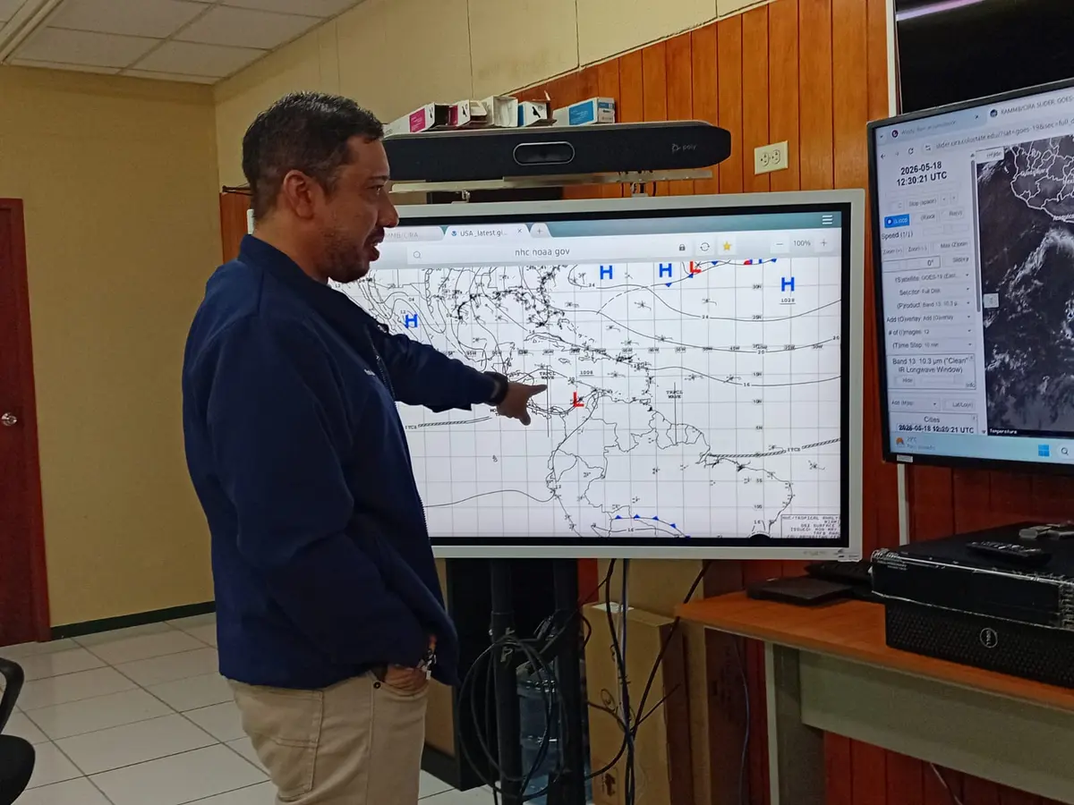 Onda tropical y fuertes vientos anuncian alivio al calor en Nicaragua