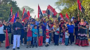 San Marcos entrega nuevas calles y obras pluviales a familias de Fátima