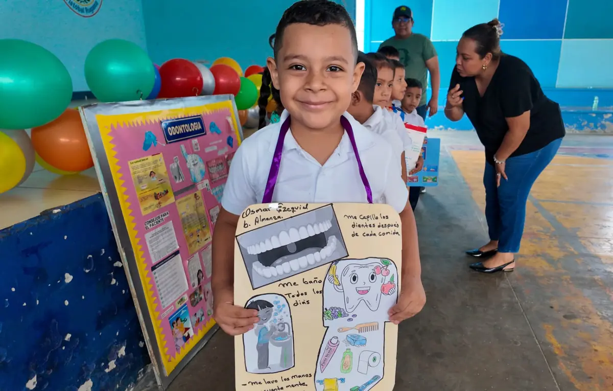 MINSA fortalece salud bucal infantil con campaña de flúor en Masaya