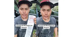 Tiktoker mexicano deposita U$2 mil a "novia" nica y lo bloquea