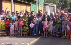 Barrio Carlos Fonseca estrena nuevas y mejores calles