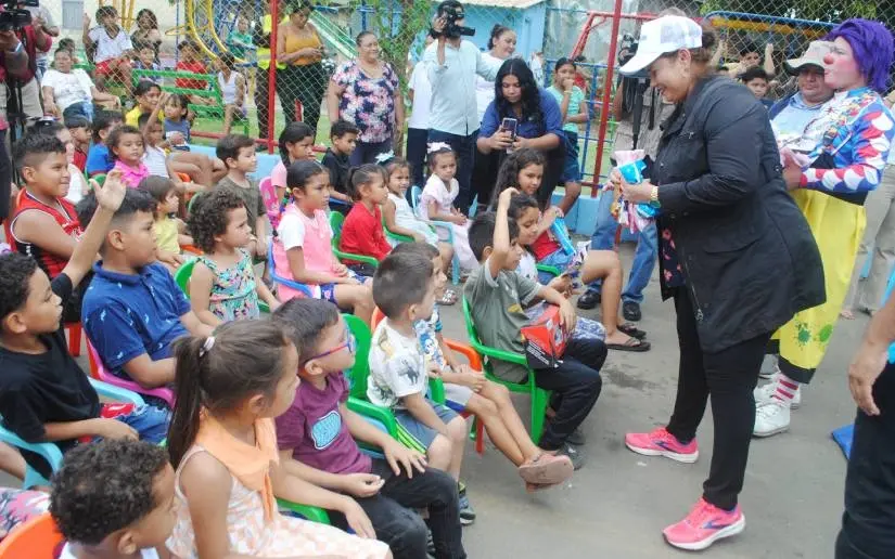 Managua: niñez y juventud del barrio Jorge Cassaly estrenan parque remozado
