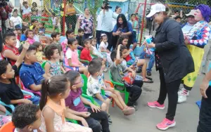 Managua: niñez y juventud del barrio Jorge Cassaly estrenan parque remozado
