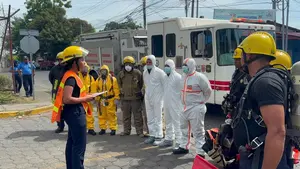 Managua: bomberos mejoran atención a emergencias de materiales peligrosos