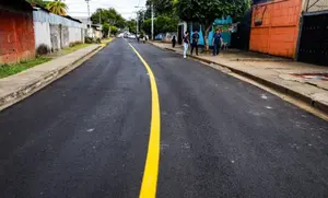 Managua: familias del barrio María Auxiliadora reciben 2 calles nuevas