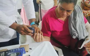 Managua: Minsa realiza campaña nacional sin diabetes en el bo. Villa Venezuela