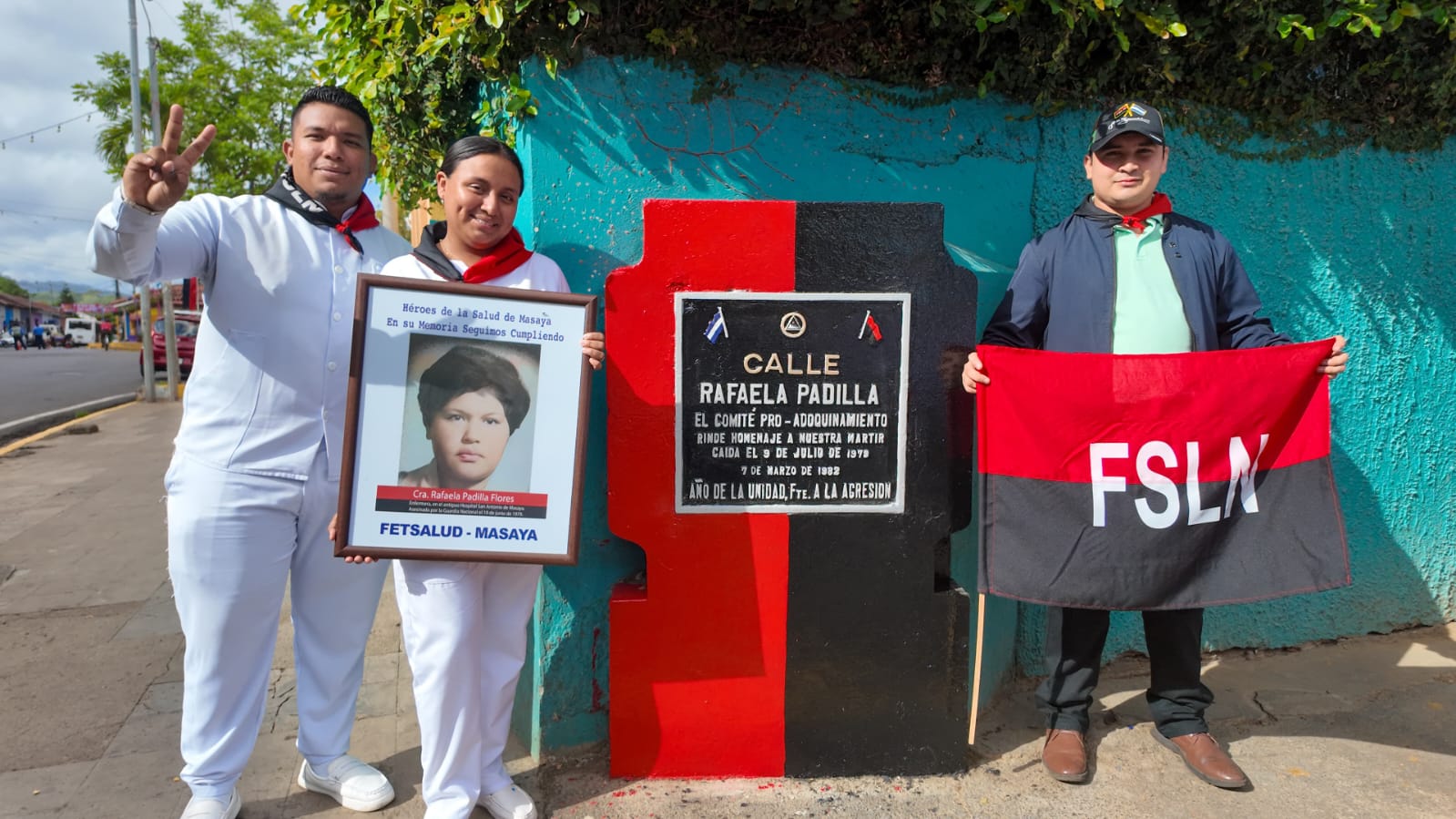 Masaya conmemora legado de Rafaela Padilla con jornada de salud