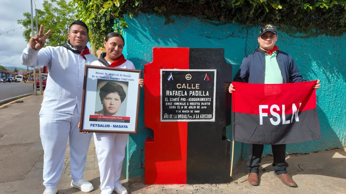 Masaya conmemora legado de Rafaela Padilla con jornada de salud