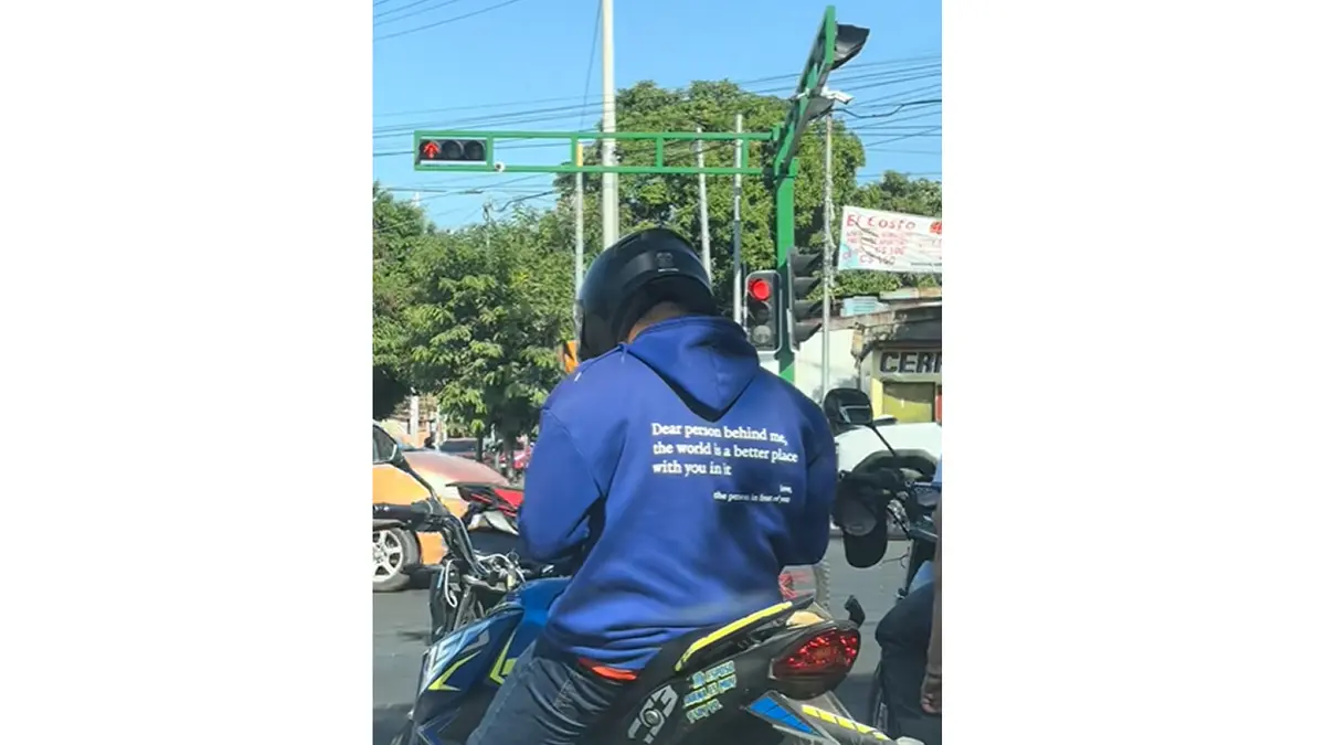 Un mensaje en el tráfico de Managua que conmovió a miles de personas