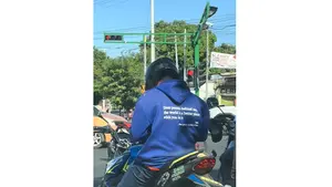 Un mensaje en el tráfico de Managua que conmovió a miles de personas