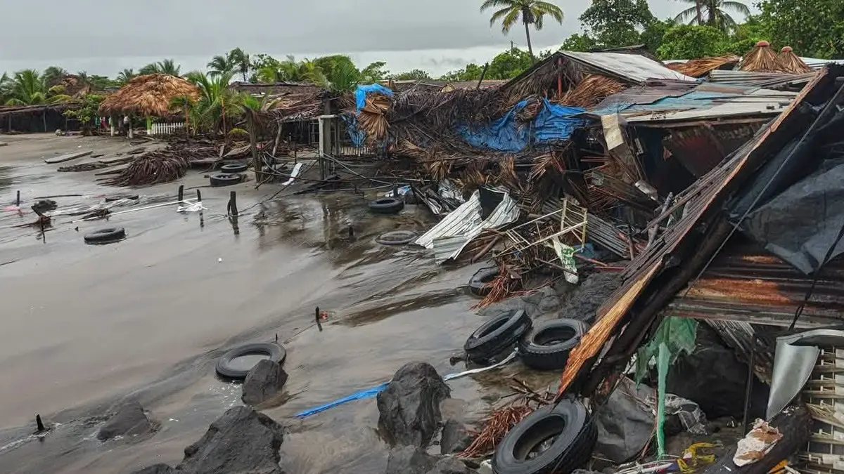 Diferentes sectores de Nicaragua reportan afectaciones tras fuertes lluvias