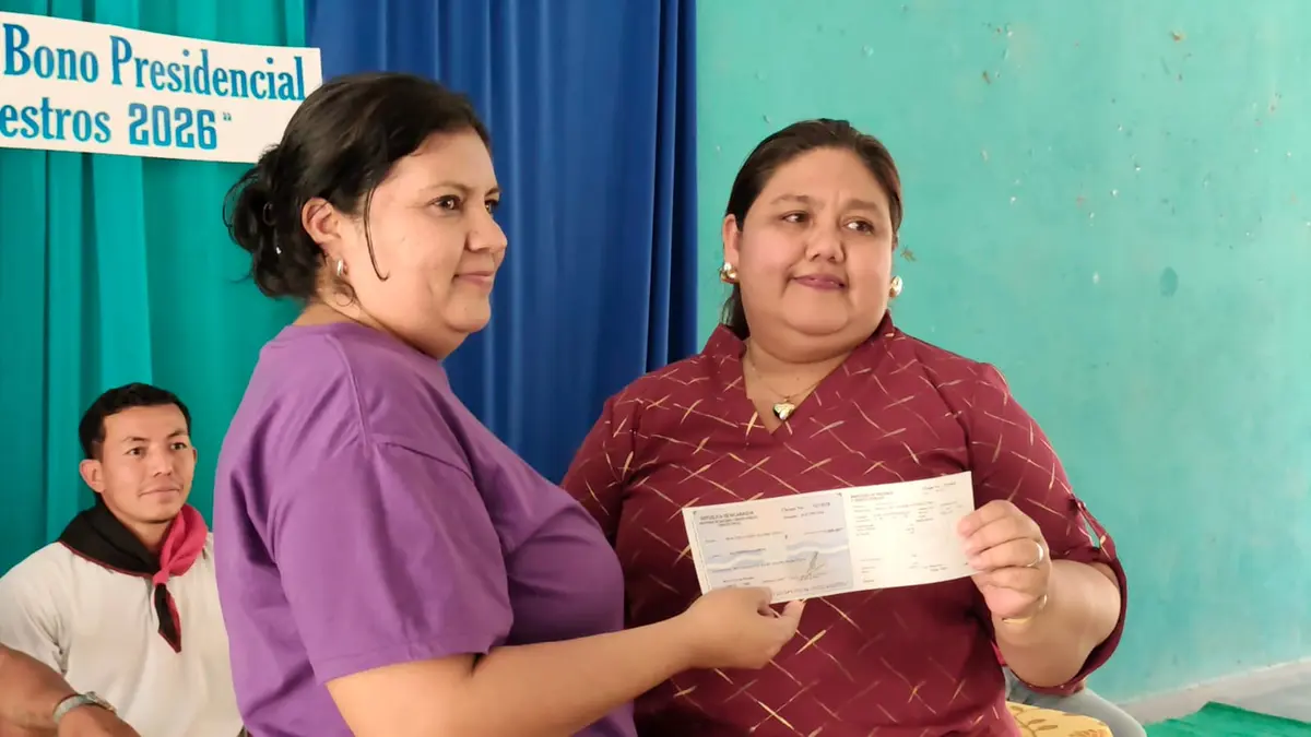 Nueva Segovia entrega Bono Presidencial a 2,625 maestros