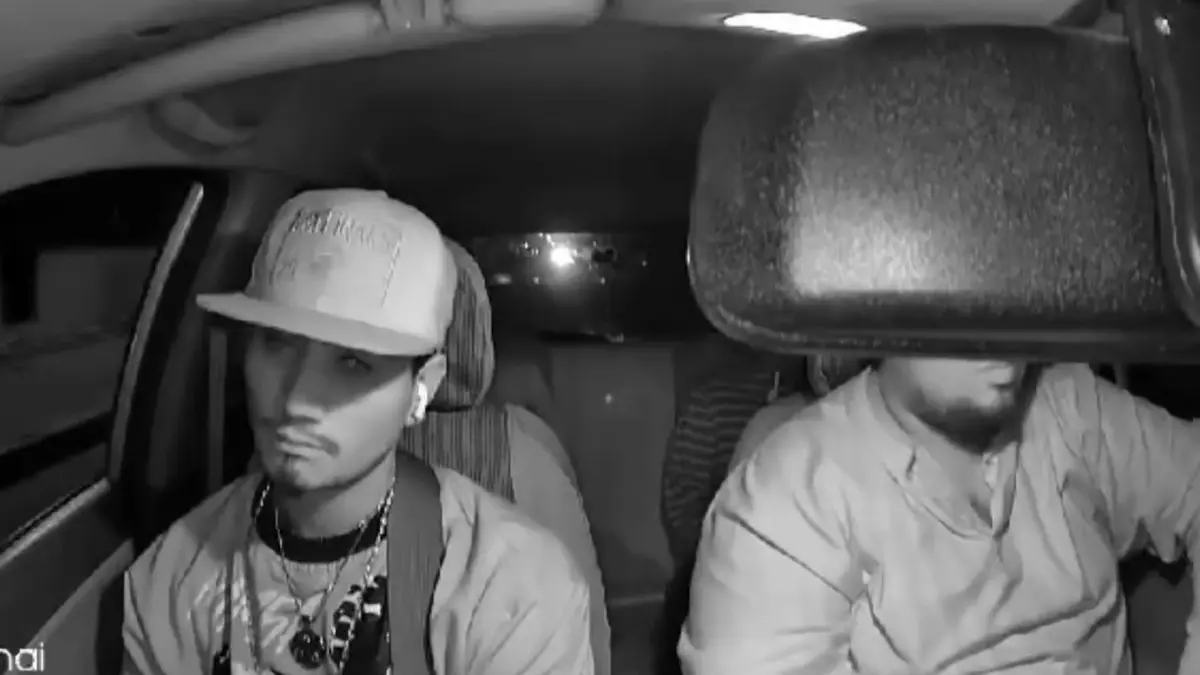 Este es otro de los implicados en el robo de un taxi en el sector de Loma Linda