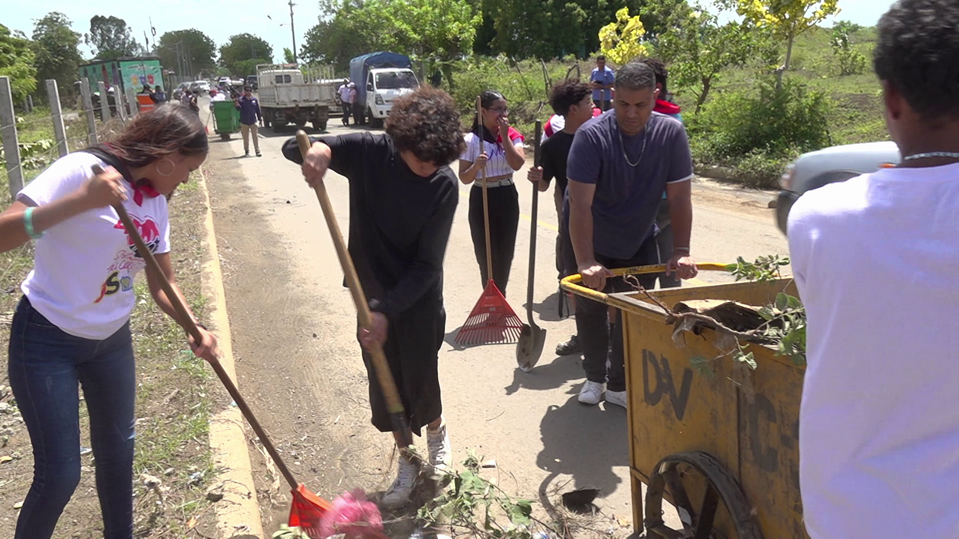 Managua: barrio San Sebastián juega limpio y le mete un gol a la basura