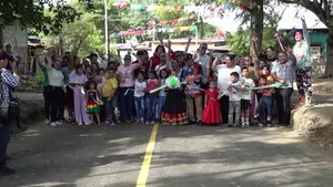 Managua: familias del barrio Germán Pomares estrenan calles nuevas