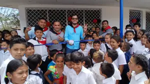 Entregan obras de rehabilitación en escuela de la comunidad Jobo Dulce