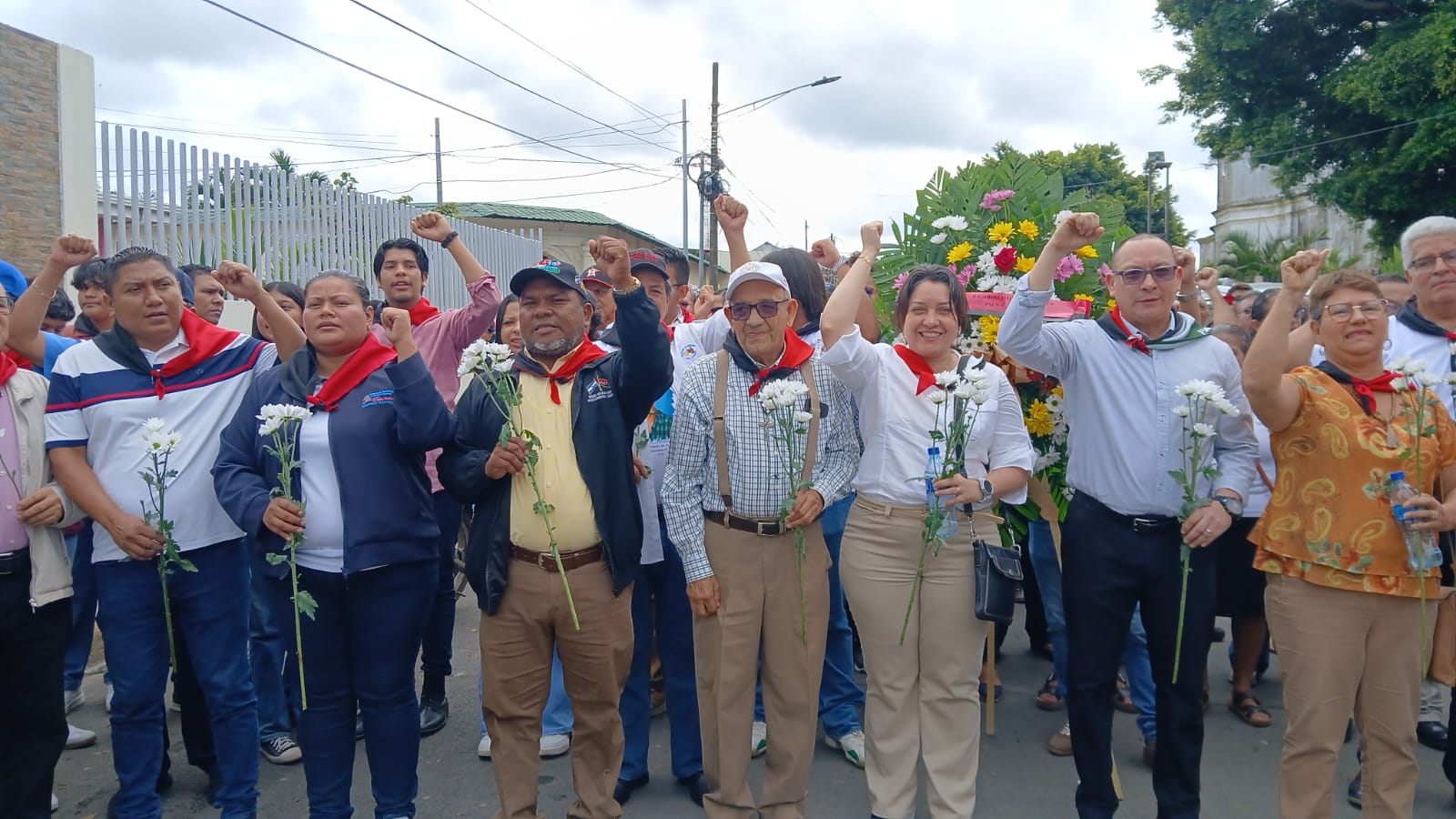Diriamba celebran el legado del Comandante Ricardo Morales Avilés