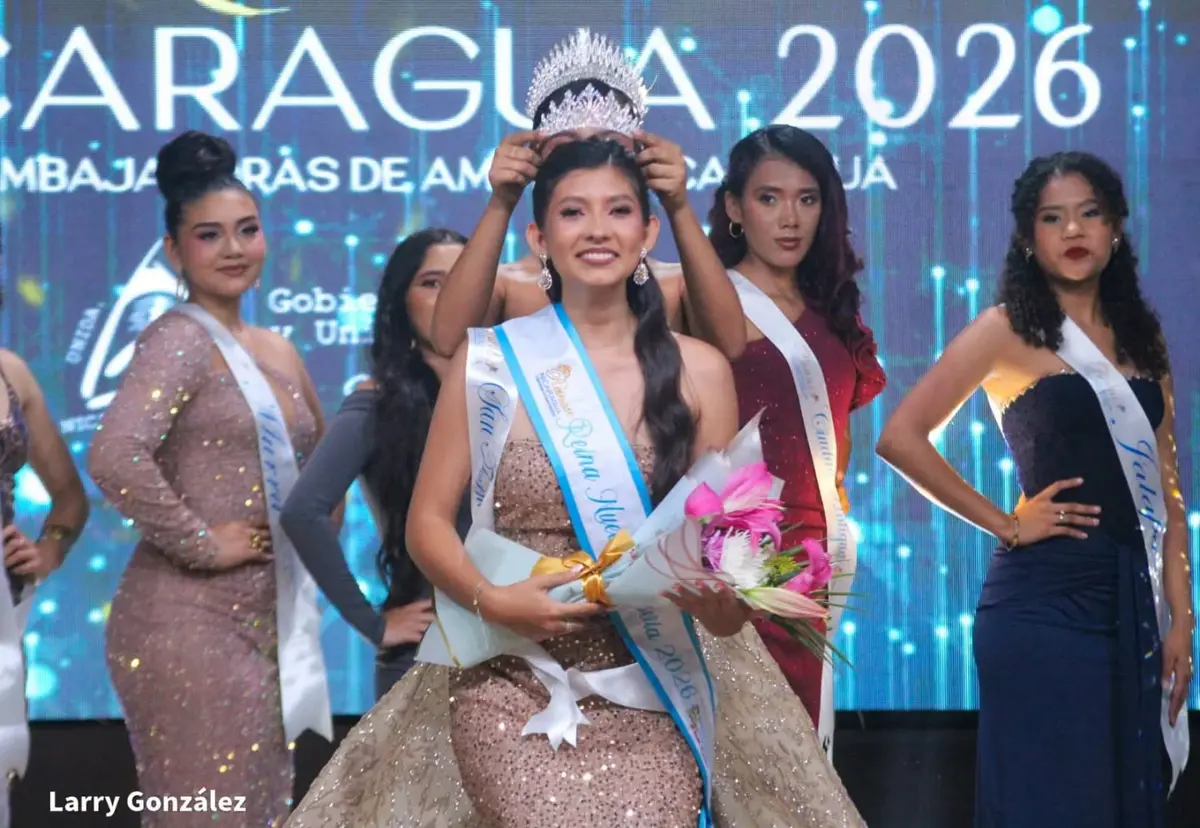 Alina Ortez es coronada Reina Nicaragua Nueva Segovia 2026