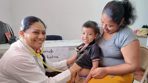 Más de 300 niños recibieron atención en feria de la salud en Estelí