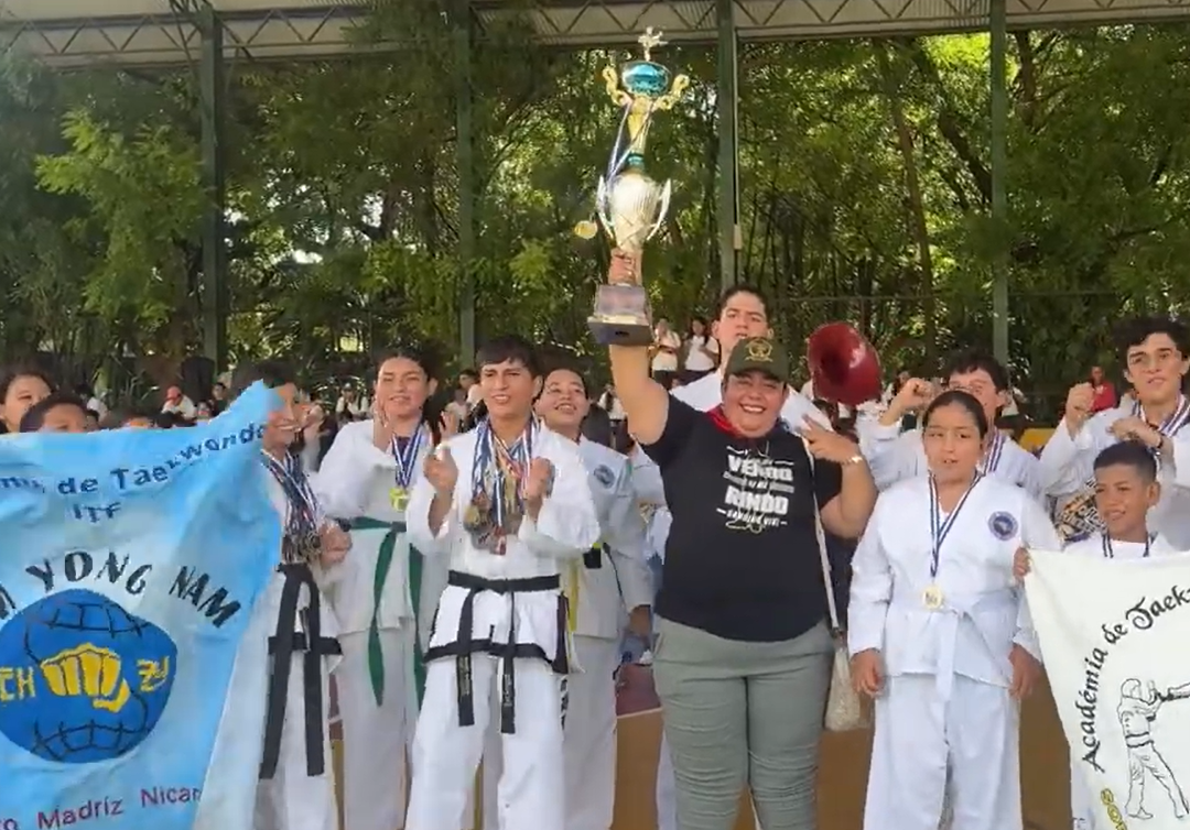 Academia de Taekwon-do Kin Yong Nam en Somoto sigue poniendo en alto su nombre