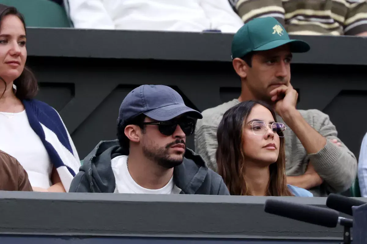 Bad Bunny reaparece junto a Gabriela Berlingeri durante Wimbledon 2026
