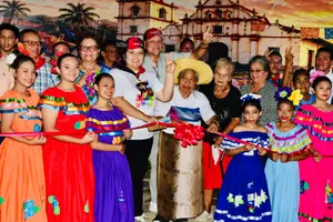 León inaugura primera etapa del Paseo Indígena Joya de Sutiaba