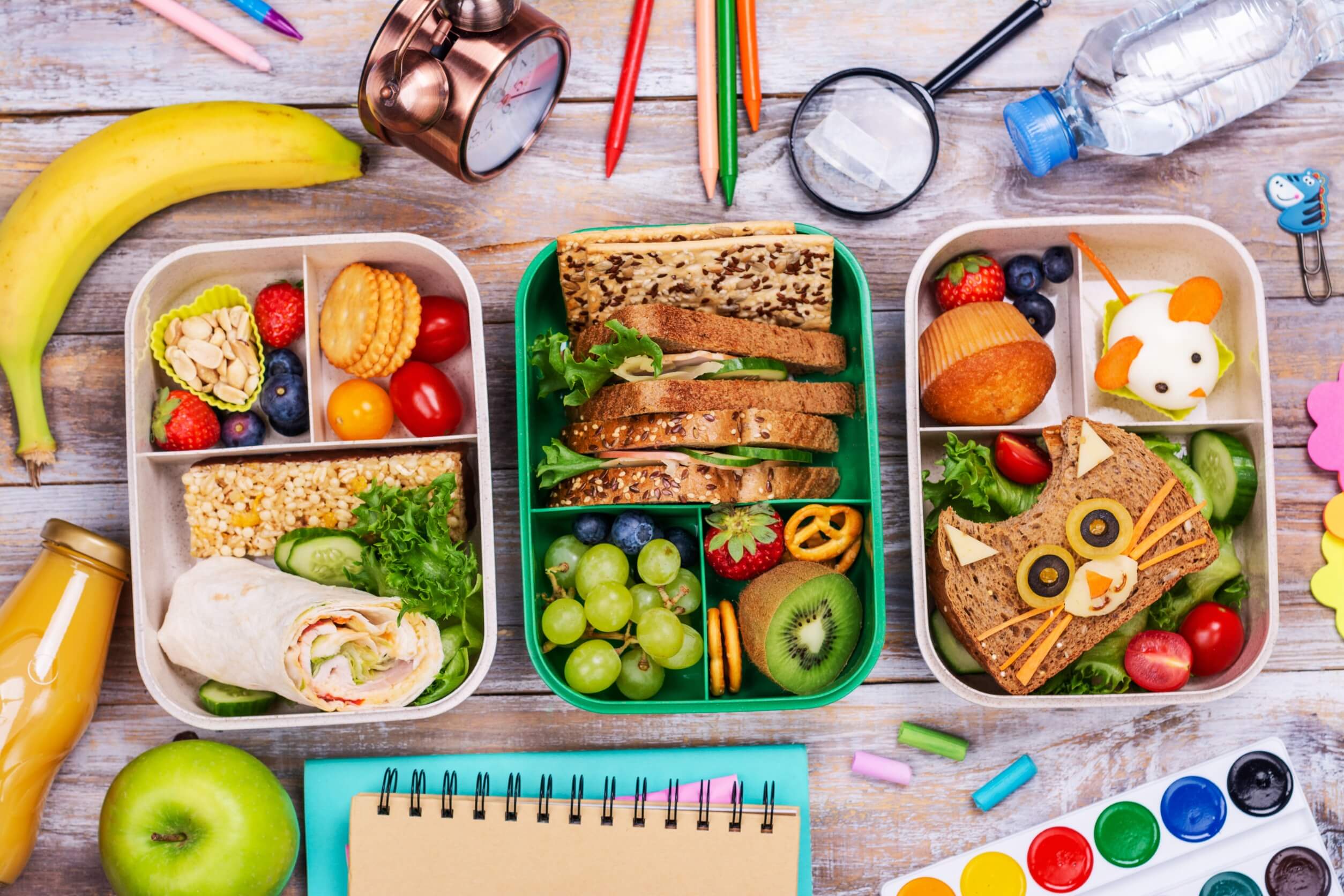 ¿Cómo hacer una lonchera saludable? sobre todo en la edad escolar