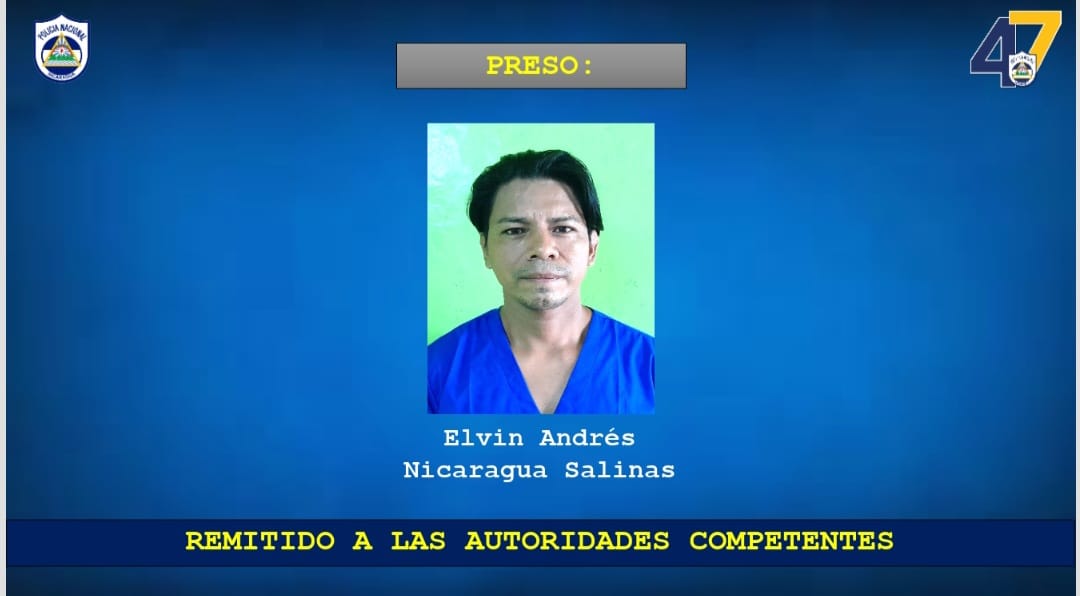 Policía Nacional captura a presunto autor de homicidio en Masaya