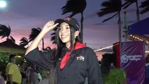 Emprendedores ofrecen productos rojinegros en el mega festival “jóvenes en victoria 47/19”
