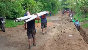 San Marcos: entregan tuberías para instalación de red de agua potable