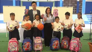 La empresa china CSCEC realiza donativo al colegio San Sebastián en Managua