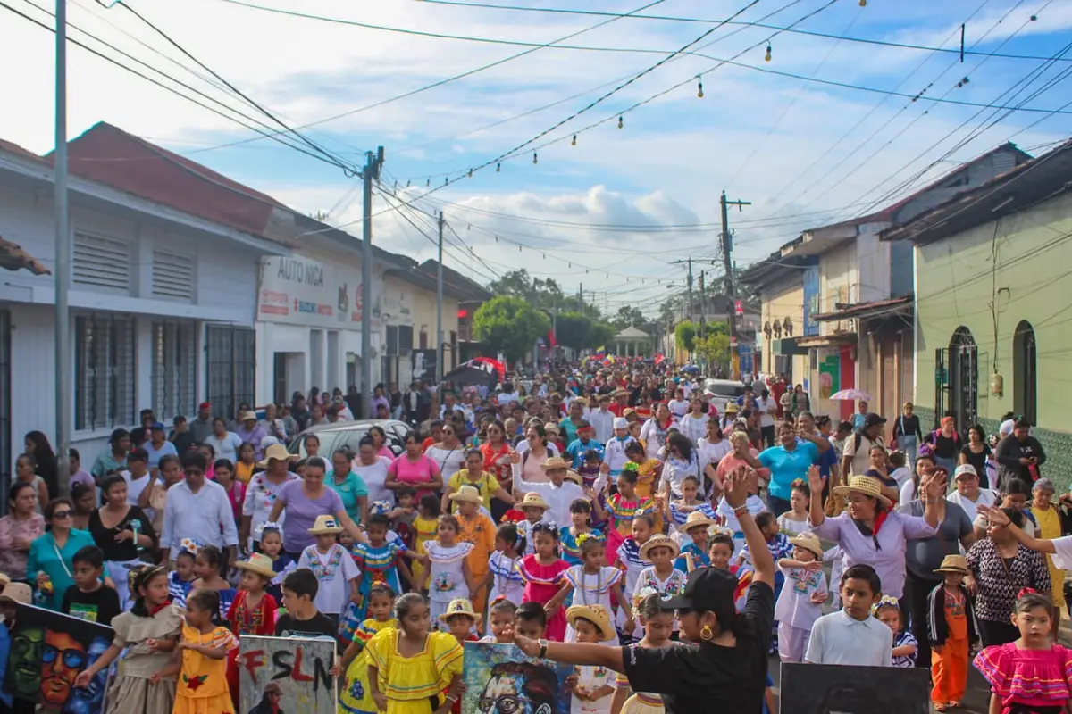 Inicio de Julio Victorioso en Masaya se vive con fervor cultural y familiar