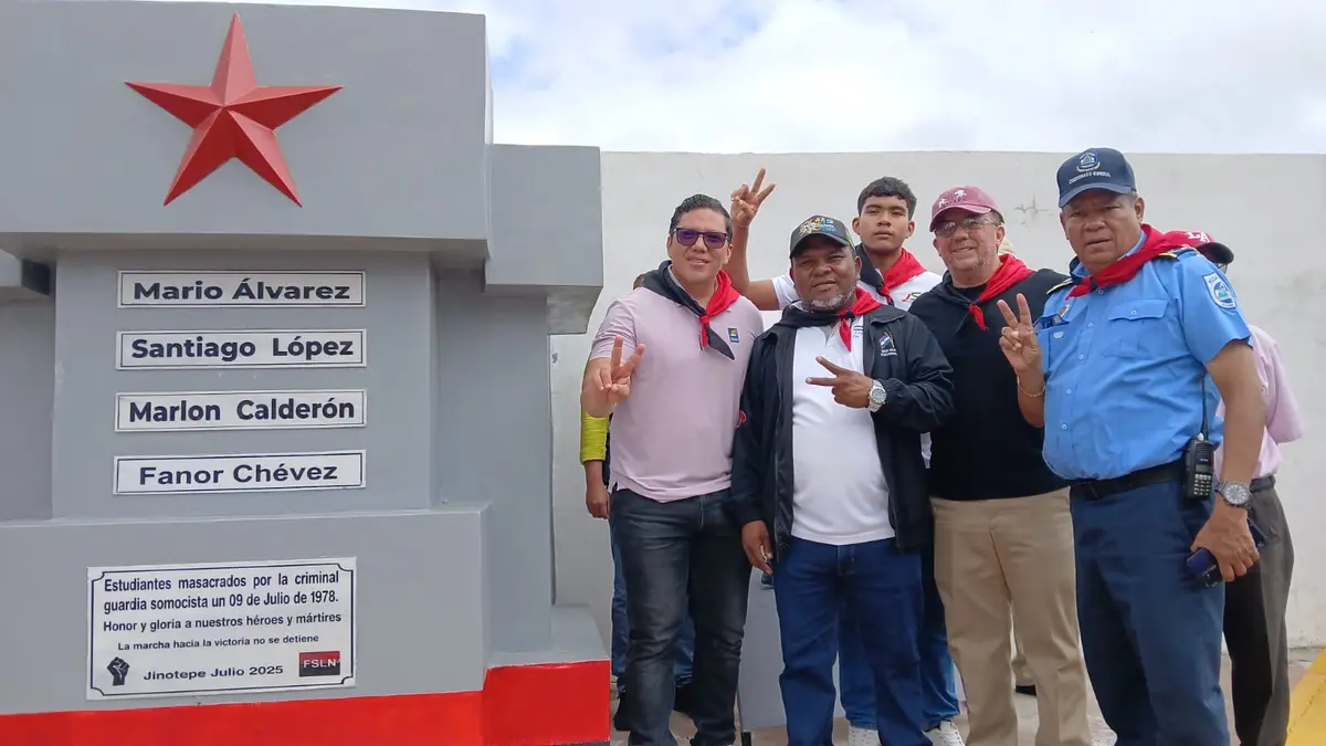 Jinotepe mantiene viva la memoria histórica de los jóvenes caídos en 1978