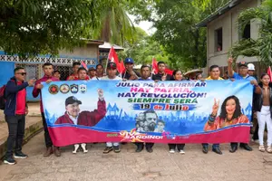 Bilwi reafirma su compromiso con Revolución con multitudinaria caminata