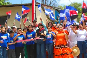Ocotal inaugura nuevas calles adoquinadas en el barrio Sandino