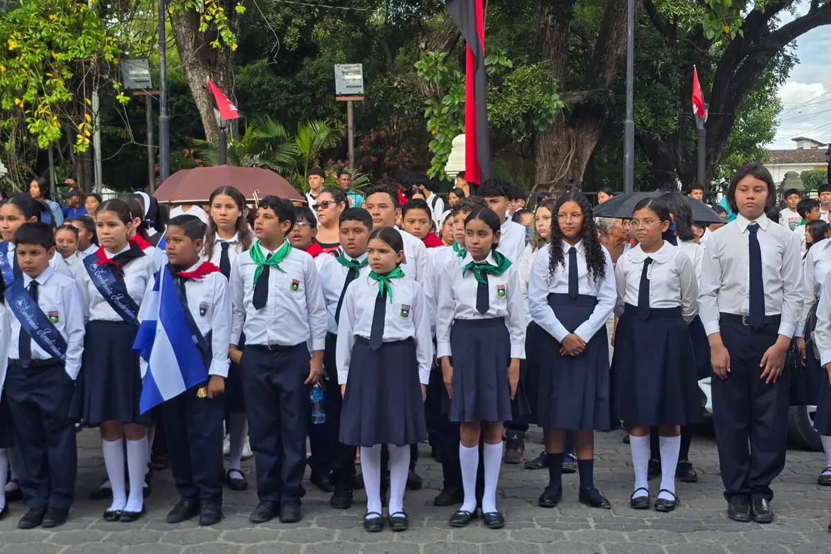Con caminata y acto cultural, Ocotal celebra el Día Nacional del Estudiante